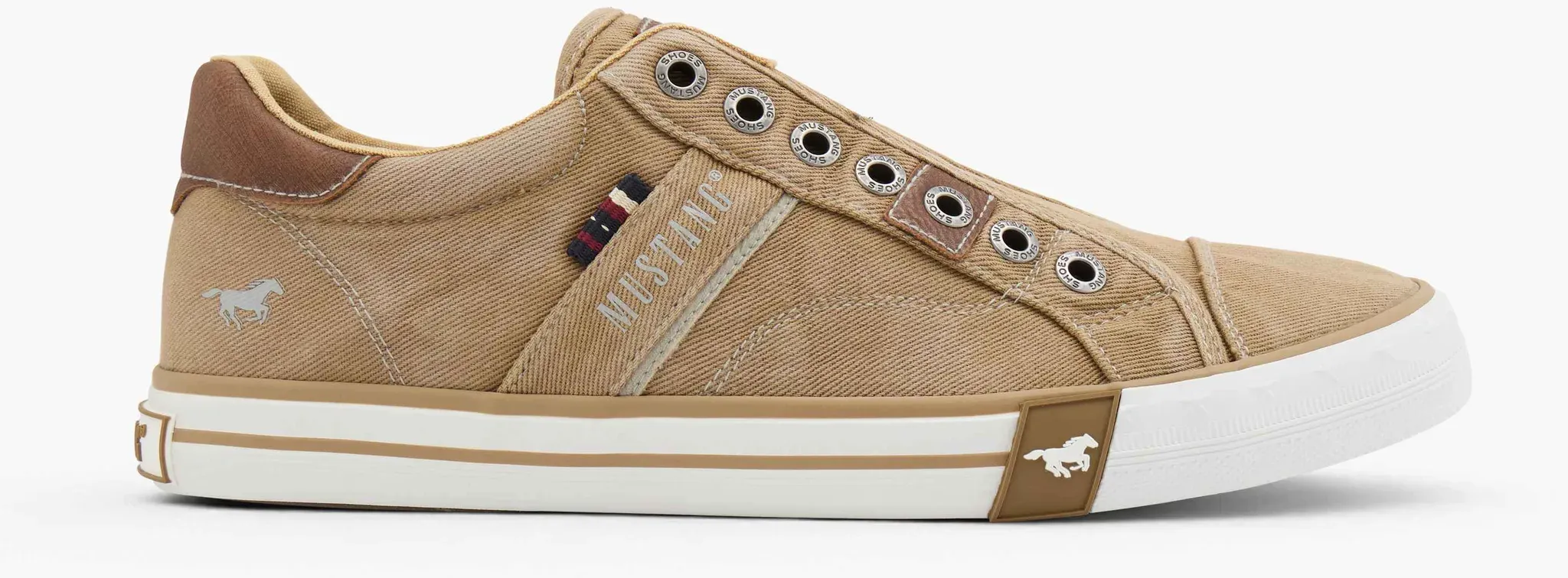 Mustang  Sneaker Beige, Herren, Größe: 43 - Mustang  Sneaker Beige, Herren, Größe: 43 - man - Beige
