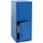 MCW Schließfachschrank 2 Türen Stahl 90x38x45 cm blau