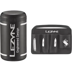 Lezyne Werkzeugdose Flow Caddy mit Organizer Schwarz Modell 2023
