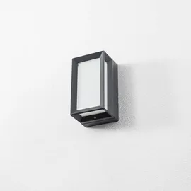 Bega Außenwandleuchte Aluminium 11 cm x 12,5 cm x 21,5 cm inkl. 1 x BEGA 13584 weiß