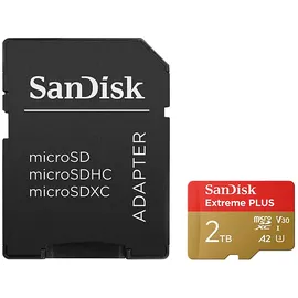 SanDisk Extreme® PLUS microSDXCTM UHS-I-Karte, SDXC microSD, 2 TB, 250 MB/s