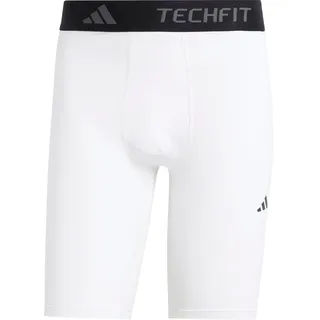 adidas Techfit Compression Training Shorts Tights white - S