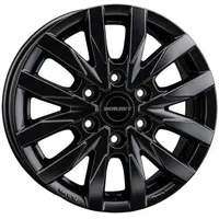 Borbet CW6 6,5 x 16 6 x 130 ET54 Schwarz Matt
