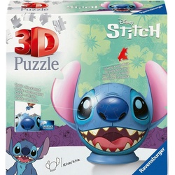 Ravensburger 3D-Puzzle Disney Stitch mit Ohren, 72 Puzzleteile, Made in Europe bunt