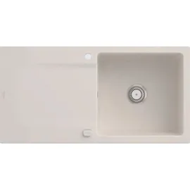 Villeroy & Boch Siluet 60 rechts Einbauspüle keramik Excenterbetätigung 1000 x 510 mm