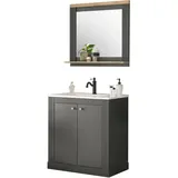 Home Affaire WESTMINSTER 2-tlg. Grau