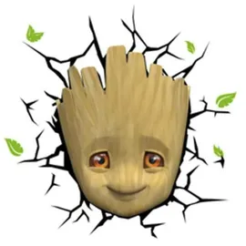 3Dlight Baby Groot Gelb