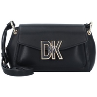 DKNY Downtown Umhängetasche Leder 21 cm blk-gold