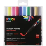 p.o.s.c.a. Pigmentmarker 10 St. sortiert