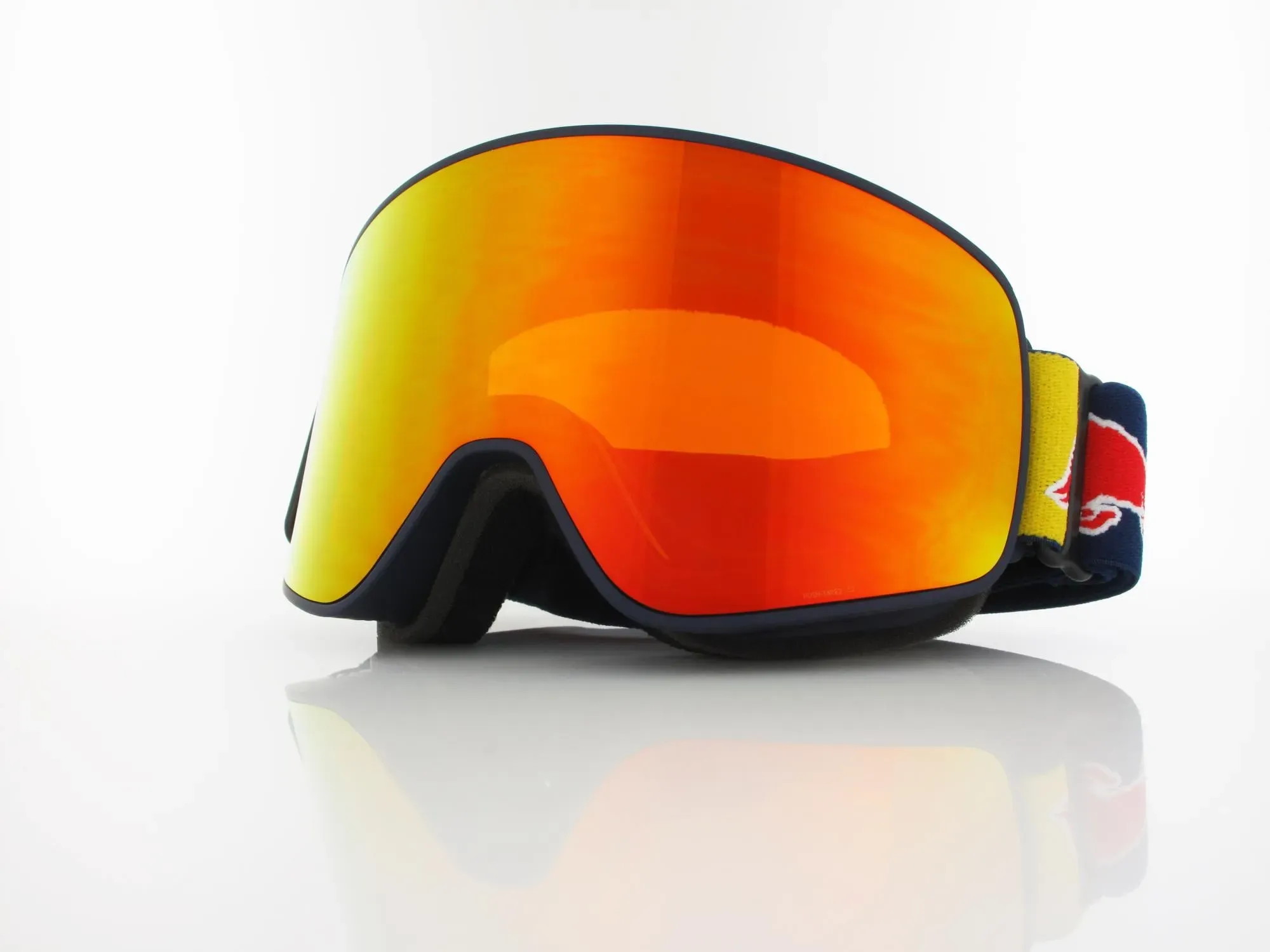 Red Bull SPECT RUSH 14RE2 matt blue blue strap colored logo / orange with red mirror