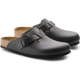 Birkenstock Boston Naturleder schwarz 37