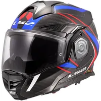 LS2 FF901 Advant X Carbon Future II - Schwarz/Weiß/Blau/Rot