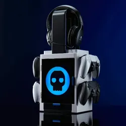 Numskull Games PS5 Inspired Gaming Locker, Diskettenhalter für Spiele, PlayStati