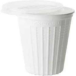 VEPATIM 25x Suppenbecher thermoisolierend inkl. Deckel SOUP TO GO PP 750 ml weiss