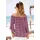 LASCANA Carmenbluse Lila 38