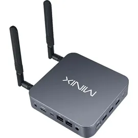 MINIX Mini-PC NEO J51-C8 Max 2023 4K Ultra HD Intel Celeron N5105 2,0 GHz 8 GB RAM 512 GB SSD Intel UHD Graphics Windows 11 Pro