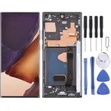 Wigento Für Samsung Galaxy Note 20 Ultra 5G SM-N986B Display Full OLED LCD mit Rahmen Einheit Touch Ersatzteil Reparatur Schwarz