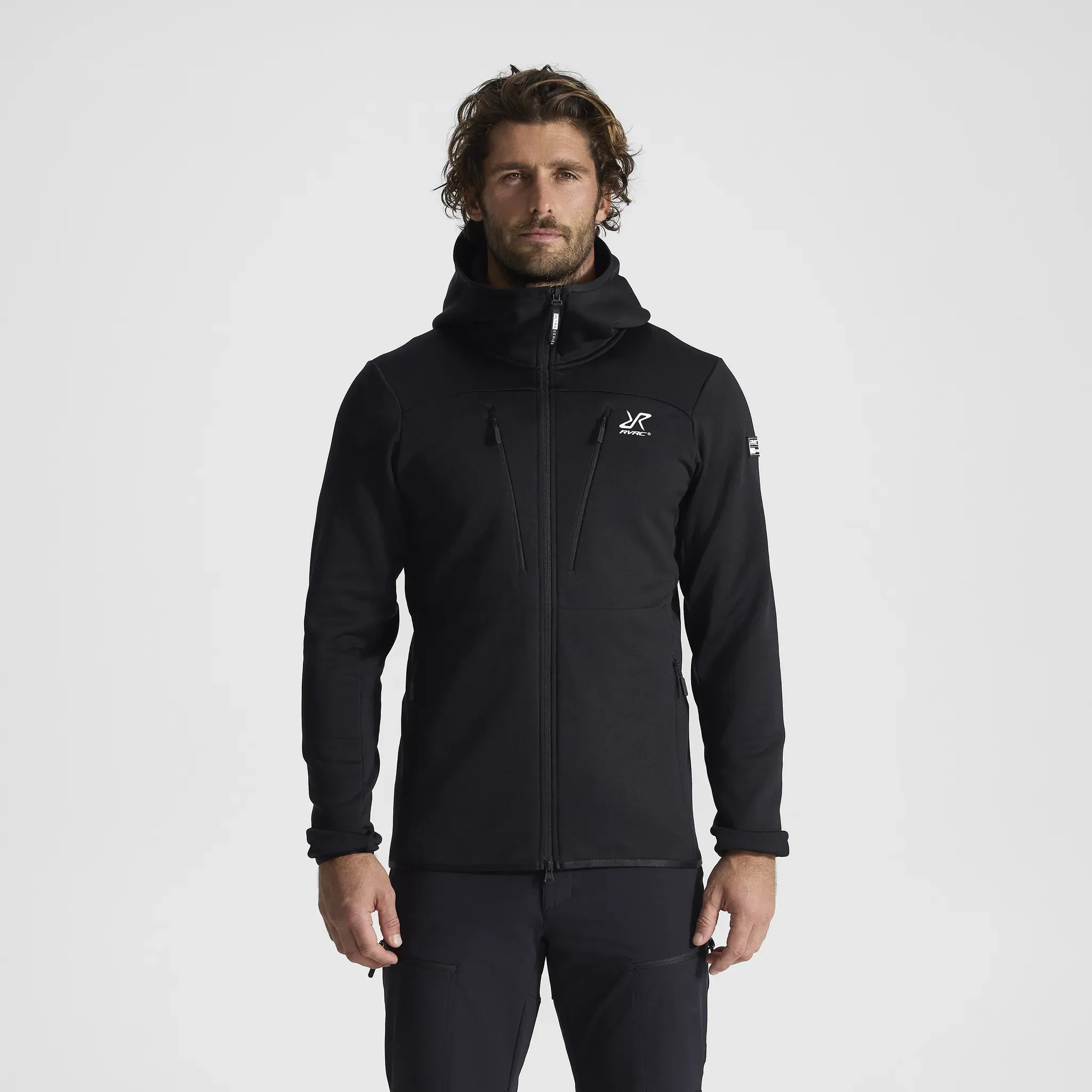 Ultra Mid Hood Herren Black, Größe:XL - Herren > Oberteile > Hoodies & Sweatshirts - Schwarz