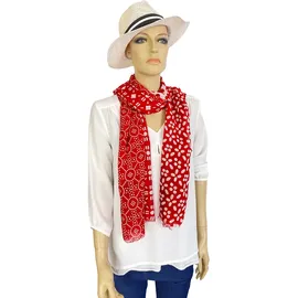 COLLEZIONE ALESSANDRO Schal " Loreen " in rot | Gr.: onesize