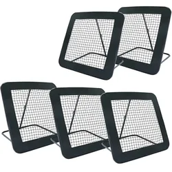 5er-Set Fußball Rebounder Netz FR1 Rückprallwand passend für Fußball Tor 84cmx84cm NEW