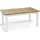 WFL GROUP Lancelot 160 x 75 x 80 cm braun