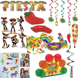 XL Partyset Mexikanische Motto Party Deko Mexiko Fiesta Mexicana Partyartikel