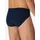 SCHIESSER Slip unifarben blau XXL 6er Pack