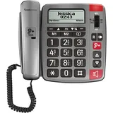 Amplicomms PowerTel 196 Telefon, Grau