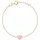 FAVS Little Friends Armband Gelbgold 89219447 Größe 18
