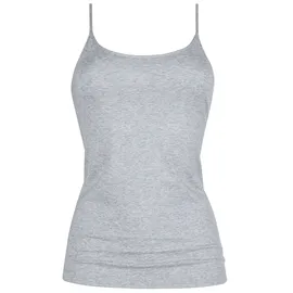 MEY Cotton Pure Spaghettitop Grau XXL