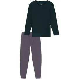 SCHIESSER Schlafanzug blau 42