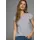 FLASHLIGHTS T-Shirt FLASHLIGHTS, Damen, Gr. 40/42, grau (grau, meliert, marine), Single Jersey, Obermaterial: 50% Baumwolle, 50% Modal.