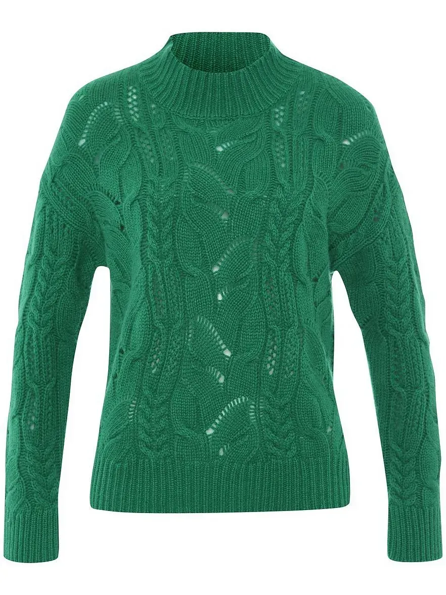 Pullover Kaschmir include grün, 46