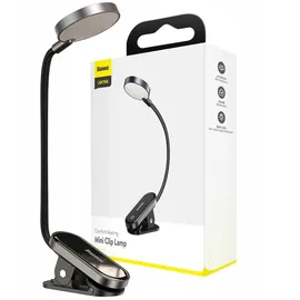 Baseus Mini-LED-Leselampe zum Bildschirmlesen mit Clip grau