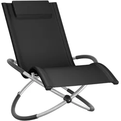 TECTAKE Sonnenliege Paulina ergonomisch, faltbar, 150 kgschwarz