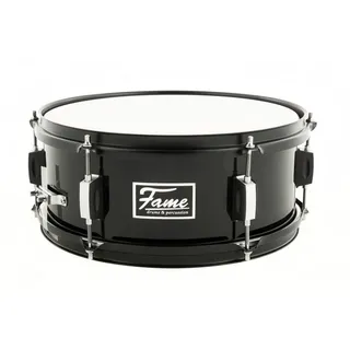 FAME Snare Drum,First Step Snare Drum 13"x55" Piano Black Mischholz Kessel Aluminium Hardware Stahl Spannreifen 6 Spannschrauben Ideal für Anfänger und Musikschulen", Schlagzeuge, Snare Drums, First Step Snare Drum, Anfänger Snare Drum, 13"x5,5" Snare Drum