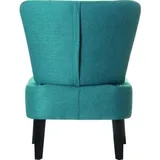 Paperflow Sessel Brighton Stoff 41 x 0 x 0 cm Blau vintage