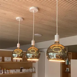 Segula Floating Globe 200 smokey grau warmweiß