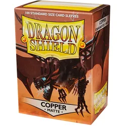 Schutzverpackung für Karten Dragon Shield - Standard Sleeves Matte Copper (100 ks)