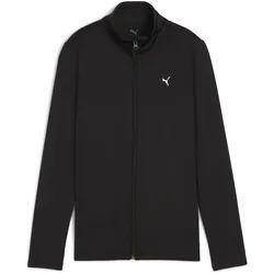 W PUMA STRONG  FULL ZIP PUMA BLACK - L