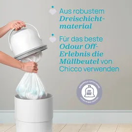 Chicco 00012252020000 Zubehör für Windeleimer Nachfüllkassette 45