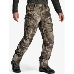 Jagdhose 900 Treemetic geräuscharm wasserdicht warm Camouflage 3XL