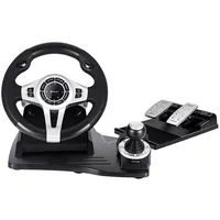 TRACER Roadster 4 in 1 Lenkrad- und Pedale-Set Schwarz PC / PS3 / PS4 / Xone