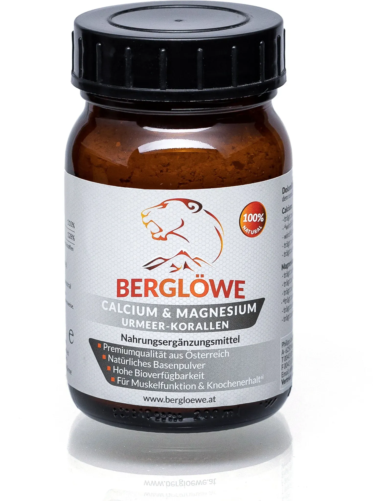 Berglöwe Calcium und Magnesium 200 g