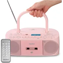 Medion MEDION® LIFE® DRX-1 Plus Boombox pink