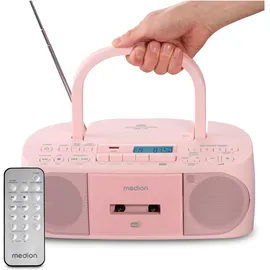 Medion MEDION® LIFE® DRX-1 Plus Boombox pink