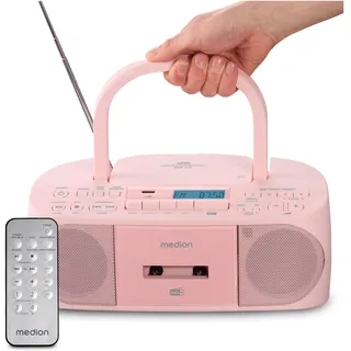 Medion MEDION® LIFE® DRX-1 Plus Boombox pink