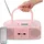 Medion MEDION® LIFE® DRX-1 Plus Boombox pink