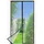 luxuskollektion Fliegengitter Balkontür Magnet Klettband 80 x 190 cm Schwarz