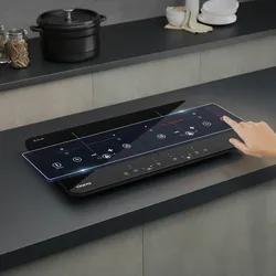 CIARRA Doppel-Induktionskochplatte Touch Bedienung 9 Stufen Timer VM2TIH